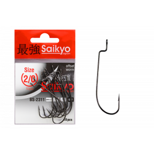 Крючки Saikyo BS-2311 BN №2/0 (10 шт) Крючки Saikyo BS-2311 BN №2/0 (10 шт)