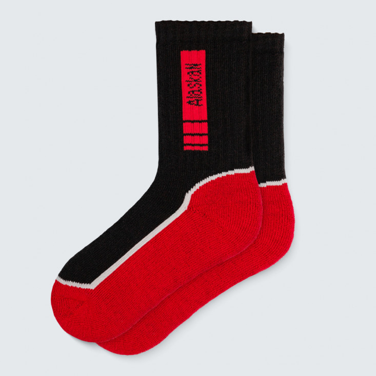 Носки Alaskan, black/red, L, 39-43