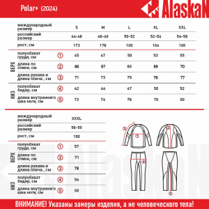 Термобелье Alaskan Polar+