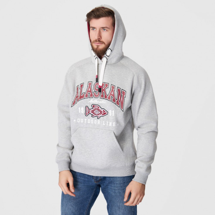 Толстовка Alaskan Promo Hoodie серый L
