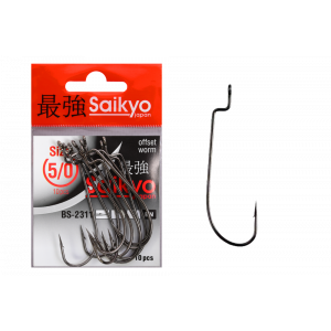Крючки Saikyo BS-2311 BN №5/0 (10 шт) Крючки Saikyo BS-2311 BN №5/0 (10 шт)