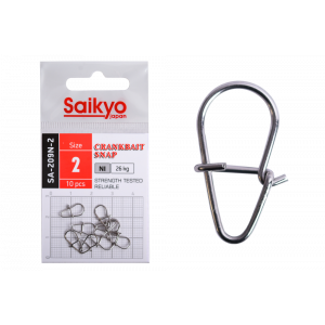 Застежка Saikyo SA-209N-2 - 10 шт (26кг) Застежка Saikyo SA-209N-2 - 10 шт (26кг)